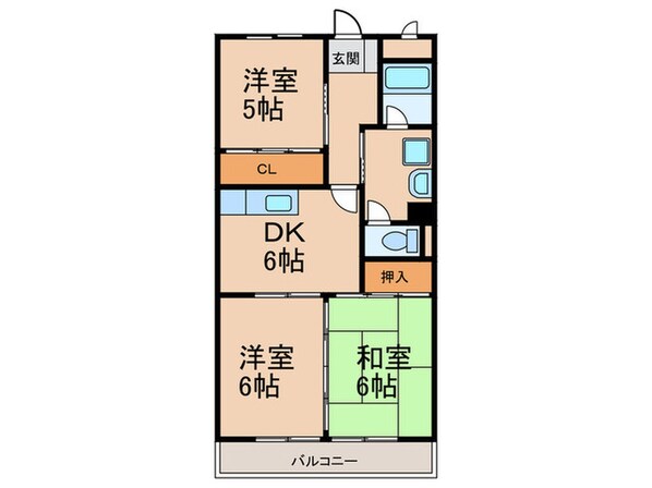 ハイラークやひろの物件間取画像